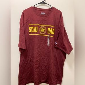 SCAD ( Savannah College of Art & Design) dad tshirt by Champion. New with tags